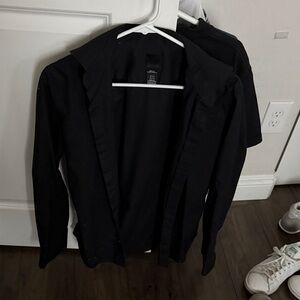 Black Button-Up Shirt